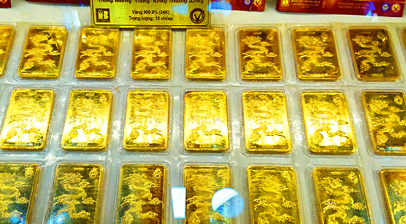 V&agrave;ng SJC tăng mạnh tr&ecirc;n 2 triệu đồng. Ảnh minh họa.