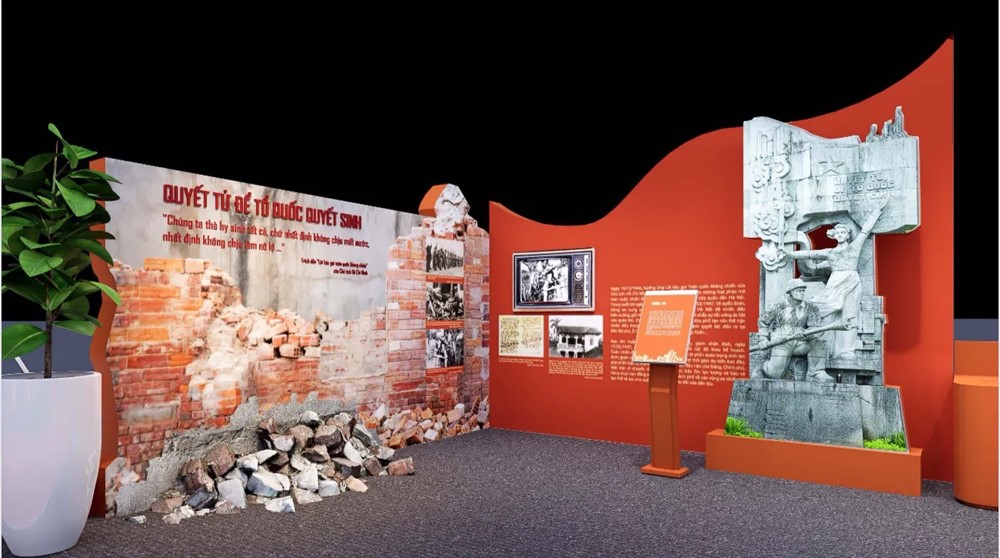 Hà Nội mang dấu ấn Thủ đô văn hiến, anh hùng đến Triển lãm Quốc gia "80 năm Độc lập - Tự do - Hạnh phúc" - ảnh 4