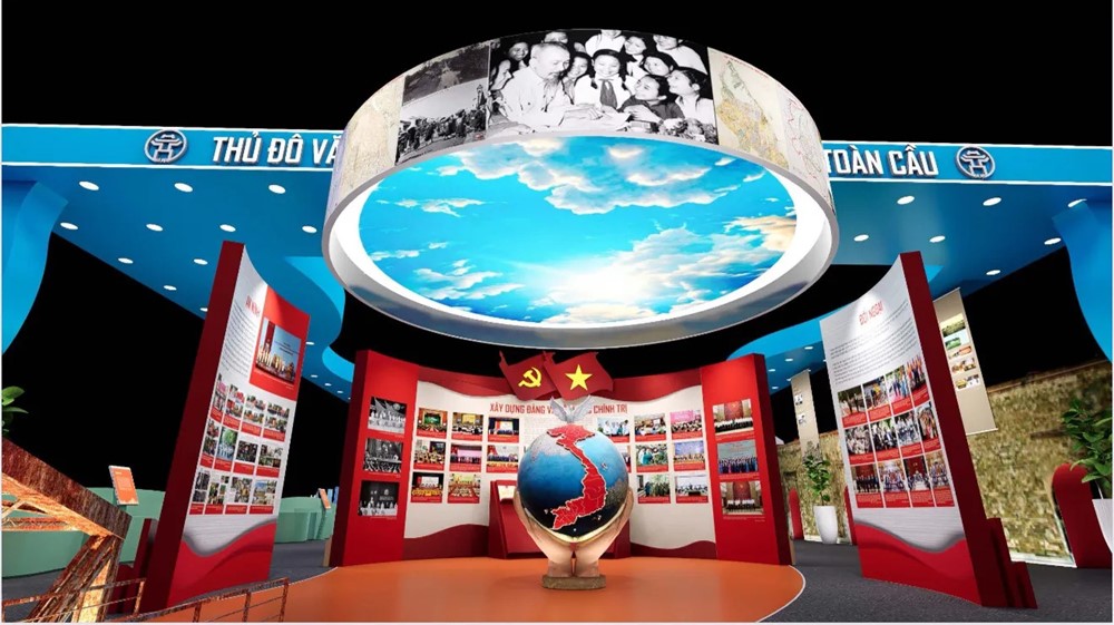 Hà Nội mang dấu ấn Thủ đô văn hiến, anh hùng đến Triển lãm Quốc gia "80 năm Độc lập - Tự do - Hạnh phúc" - ảnh 3