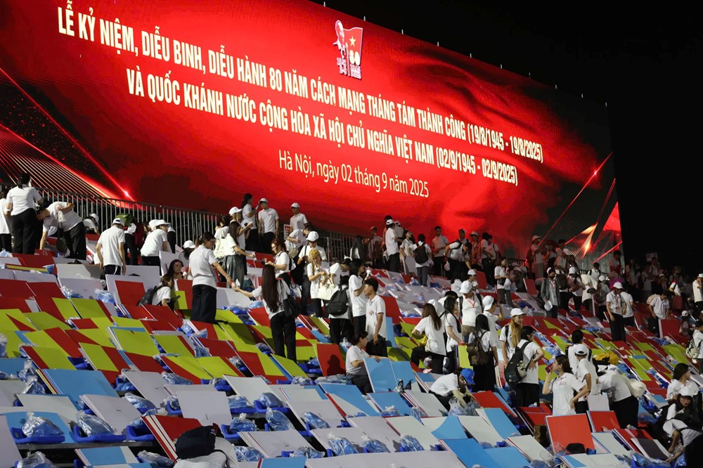 Cập nhật: Triệu trái tim thao thức, đón chờ đến giờ dự lễ diễu binh, diễu hành kỷ niệm Quốc khánh 2/9 - ảnh 4