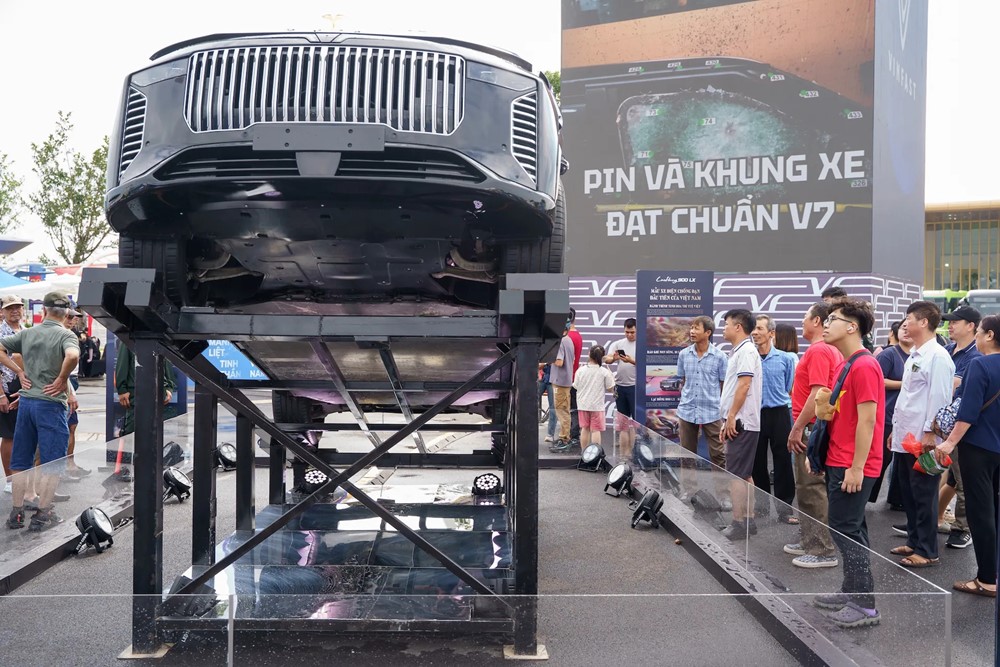 Du khách nói về VinFast tại triển lãm 80 năm thành tựu đất nước: Không chỉ là ô tô, mà là hình ảnh Việt Nam mới - ảnh 3