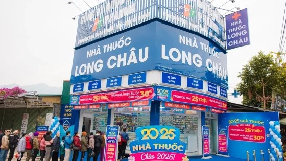 Nhà thuốc Long Châu đóng góp lớn vào kết quả kinh doanh của FRT