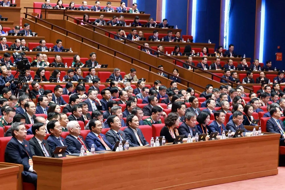 Đại hội XIV của Đảng bước vào ngày làm việc thứ 3: thảo luận tại hội trường về các văn kiện Đại hội - ảnh 4