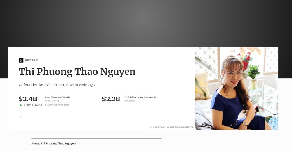 Tiết lộ khối tài sản của 5 tỷ phú giàu nhất Việt Nam - ảnh 2