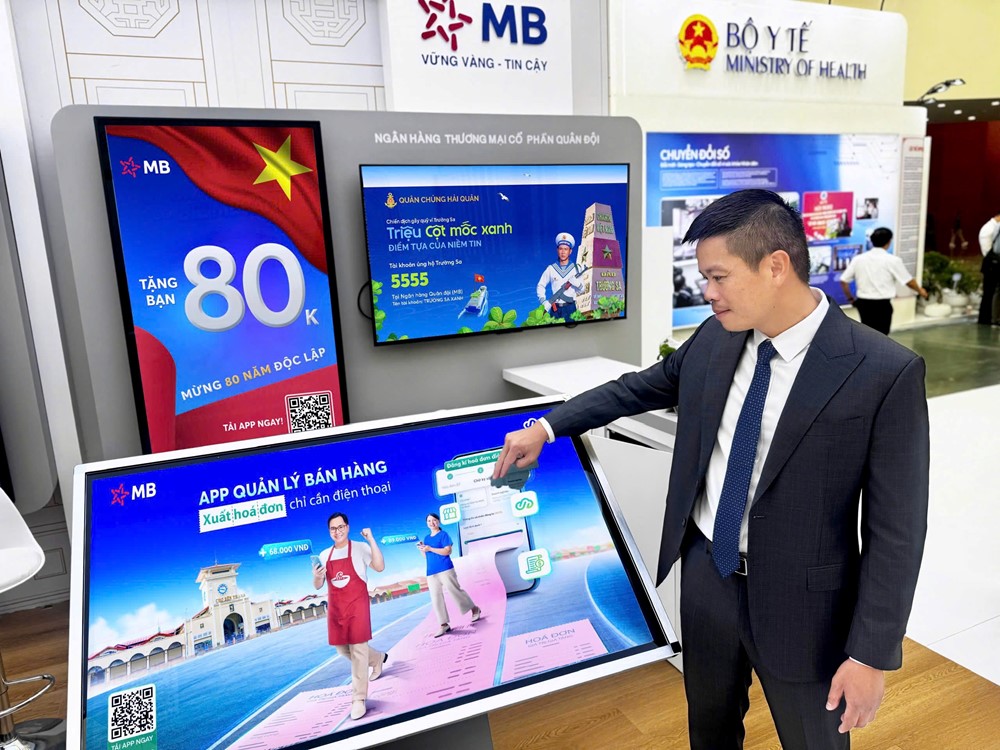 MB tham gia Triển lãm Thành tựu đất nước A80 – Khẳng định mục tiêu đồng hành phát triển cùng quốc gia - ảnh 2