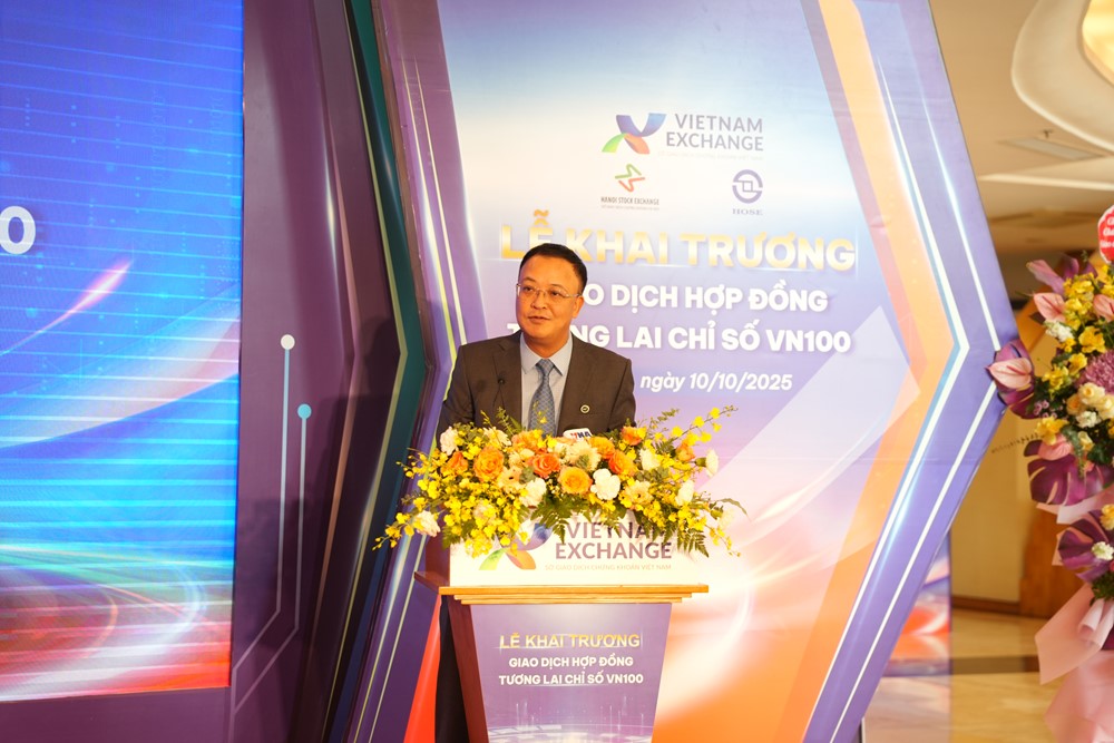 Khai trương giao dịch hợp đồng tương lai chỉ số VN100 - ảnh 3