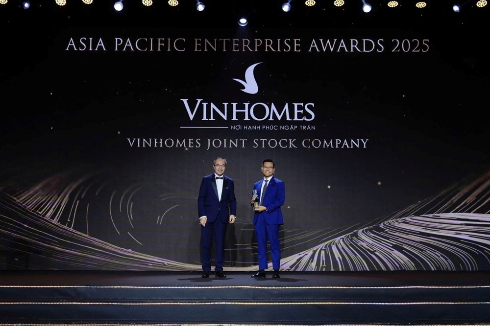 Vinhomes được vinh danh là doanh nghiệp xuất sắc Châu Á tại APEA 2025 - ảnh 1