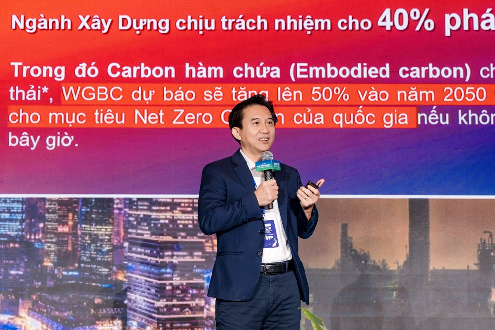 Diễn đàn VSCF 2025: Saint-Gobain tiên phong giải pháp vật liệu phát thải thấp, tăng tốc cùng ngành xây dựng hướng tới Net Zero 2050 - ảnh 1