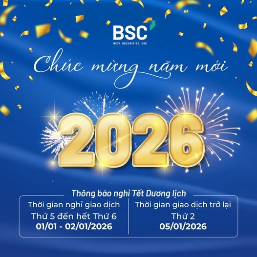 Lịch nghỉ Tết Dương lịch 2026 của chứng khoán, ngân hàng - ảnh 5
