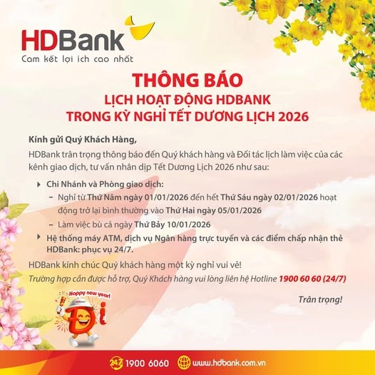 Lịch nghỉ Tết Dương lịch 2026 của chứng khoán, ngân hàng - ảnh 6