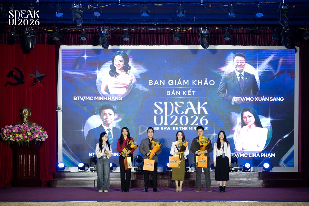 Khám phá tài năng của Top 20 “cây mic” trẻ tại đêm Bán kết SPEAK UP 2026 - ảnh 6