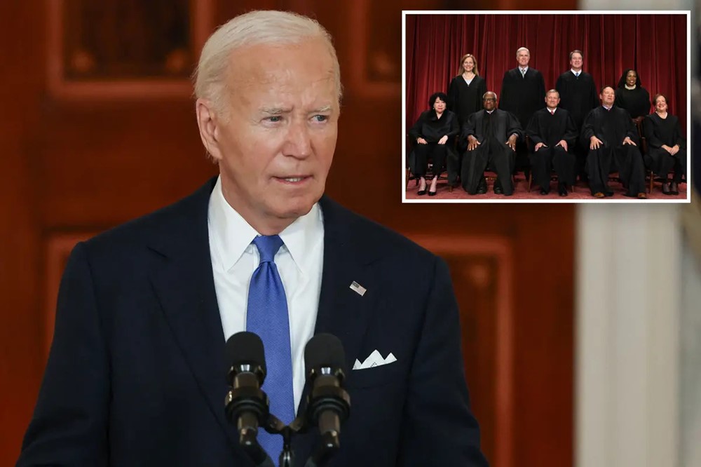 Tổng thống Biden triển khai kế hoạch cải tổ Tòa án Tối cao Mỹ, ông Trump có thể bị truy tố trở lại?  - ảnh 1