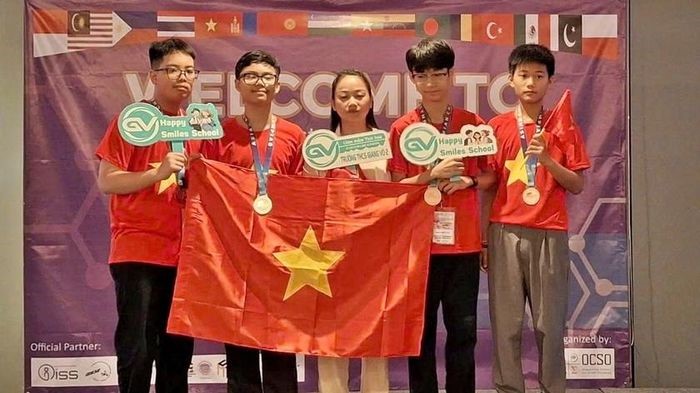 Việt Nam thắng lớn tại Olympic Hóa học châu Á với giải Quán quân và 17 huy chương  - ảnh 2