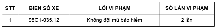 Yêu cầu loạt xe ‘dính’ phạt nguội trên 2 lần trong tháng 1/2025 liên hệ công an ngay lập tức  - ảnh 2