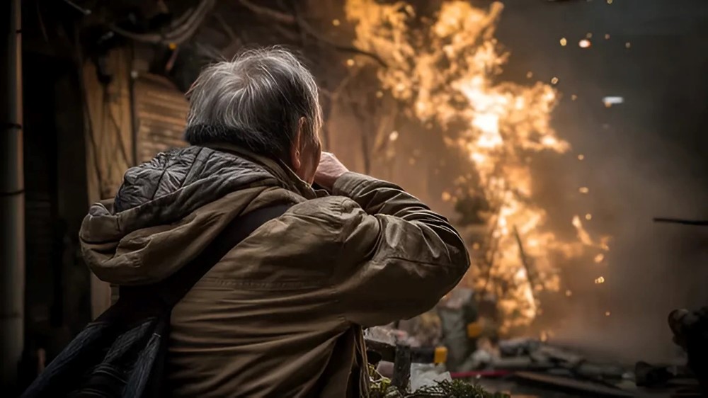 Viện dưỡng lão bỗng bùng cháy, cả tòa nhà chìm trong ‘biển lửa’: Hàng chục trường hợp thiệt mạng, 1 người bị bắt giữ khẩn cấp - ảnh 1