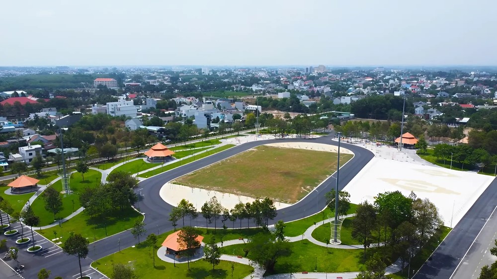 Sân vận động 16.000 chỗ từng đón ĐT U23 Việt Nam, nay thay áo mới, trở thành điểm sinh hoạt công cộng - ảnh 4