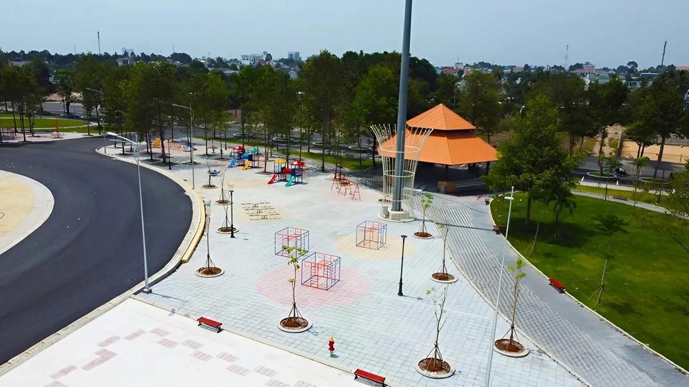 Sân vận động 16.000 chỗ từng đón ĐT U23 Việt Nam, nay thay áo mới, trở thành điểm sinh hoạt công cộng - ảnh 5