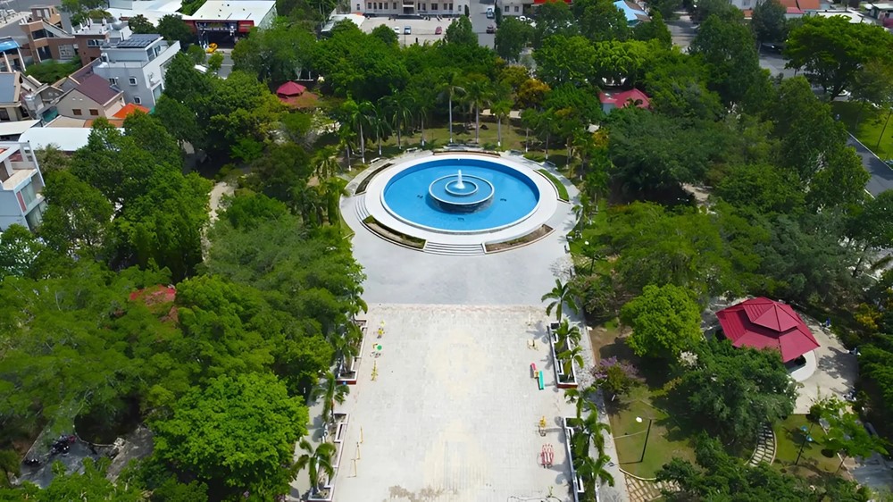 Sân vận động 16.000 chỗ từng đón ĐT U23 Việt Nam, nay thay áo mới, trở thành điểm sinh hoạt công cộng - ảnh 6