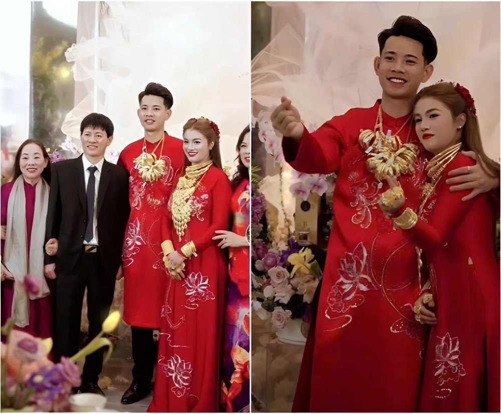 Nữ đại gia 2 con ‘săn’ chồng trẻ kém 6 tuổi, rước dâu bằng siêu xe trăm tỷ, hồi môn 500 cây vàng - ảnh 4