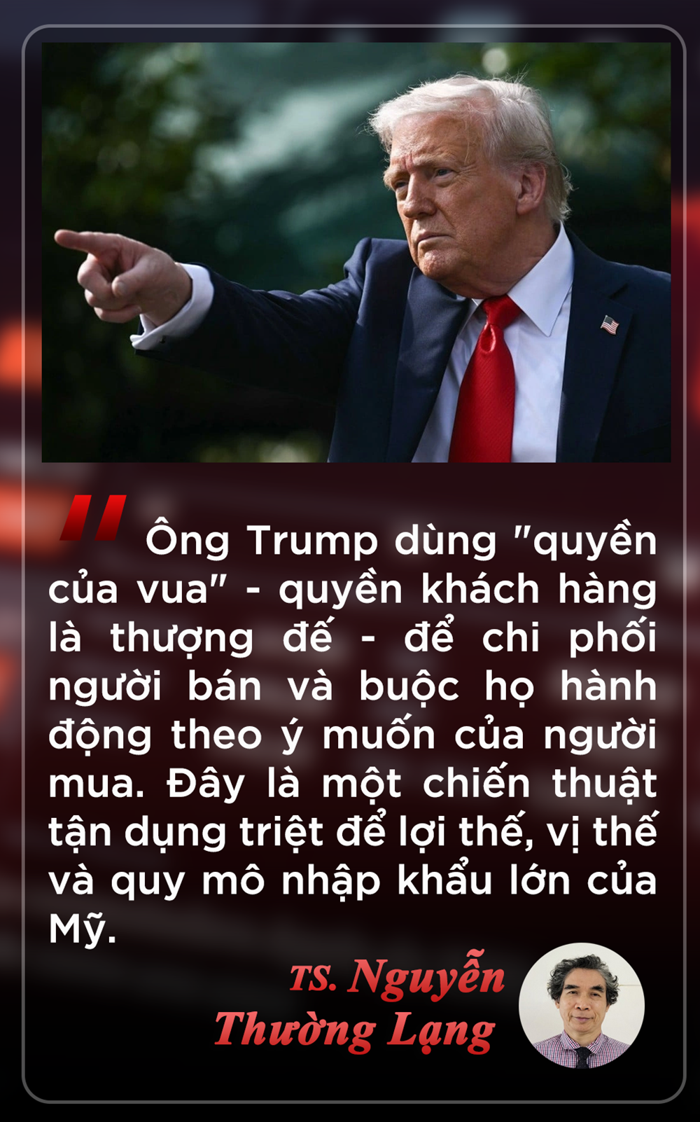 Chiến thuật tâm lý và sức ép thuế quan: Chuyên gia giải mã cách Mỹ buộc thế giới phải ngồi vào bàn đàm phán - ảnh 3