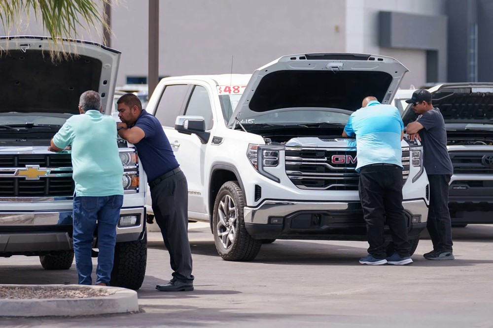 Vội vã mua ô tô tránh thuế quan, dân Mỹ đối mặt ‘cú sốc’ nợ nần - ảnh 1