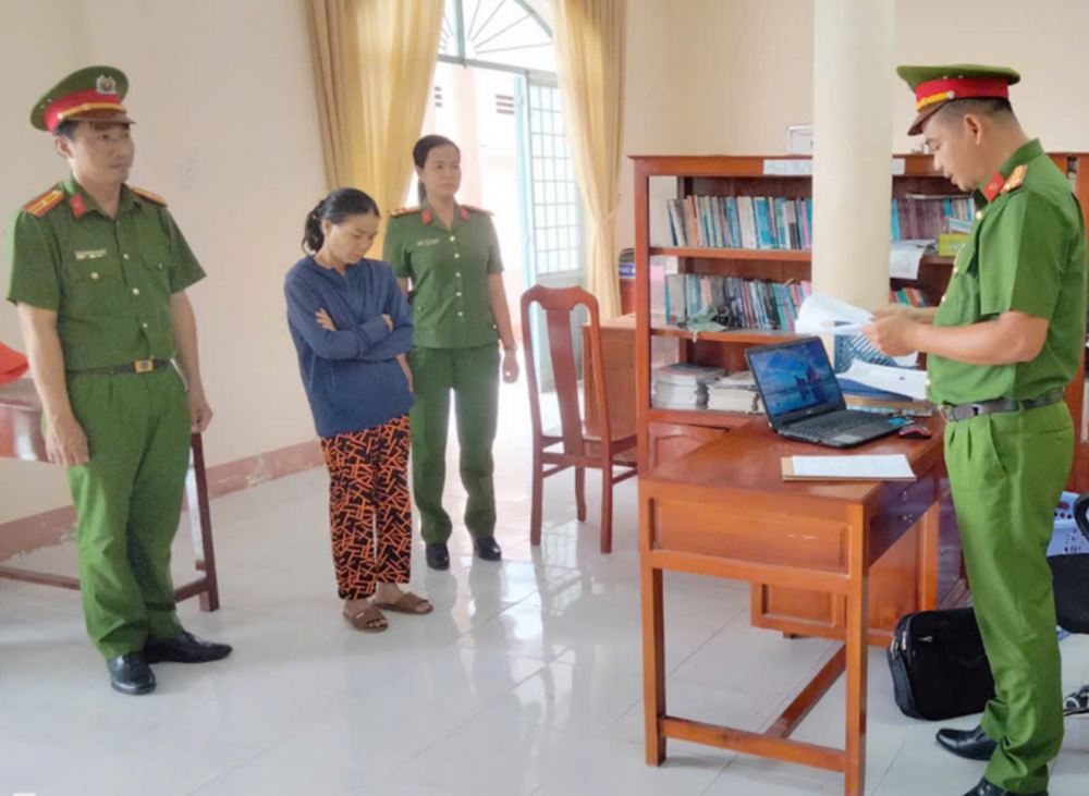 Bắt chủ hụi Trần Thị Cúc - ảnh 1