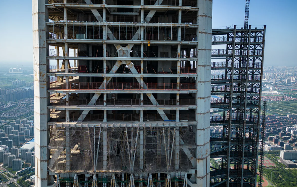 Tòa nhà chọc trời 117 tầng ‘đắp chiếu' gần một thập kỷ có thể được 'sống lại' - ảnh 2