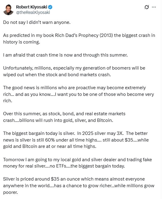 Tác giả 'Cha giàu, Cha nghèo': Gửi tiết kiệm là thua cuộc, rót tiền vào đây mới là món hời lớn nhất - ảnh 1