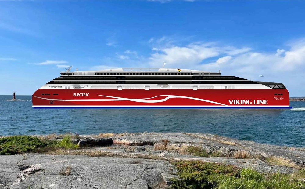 Chuẩn bị vận hành phà chạy điện lớn nhất thế giới: Có thể chở 2.000 hành khách và 650 phương tiện, sử dụng pin có công suất 100MWh - ảnh 1