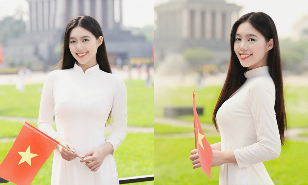 Thiếu úy 22 tuổi vừa chính thức trở thành Á hậu Việt Nam 2024, bố là Đại tá quân đội, đang theo học tại Nhạc viện - ảnh 5