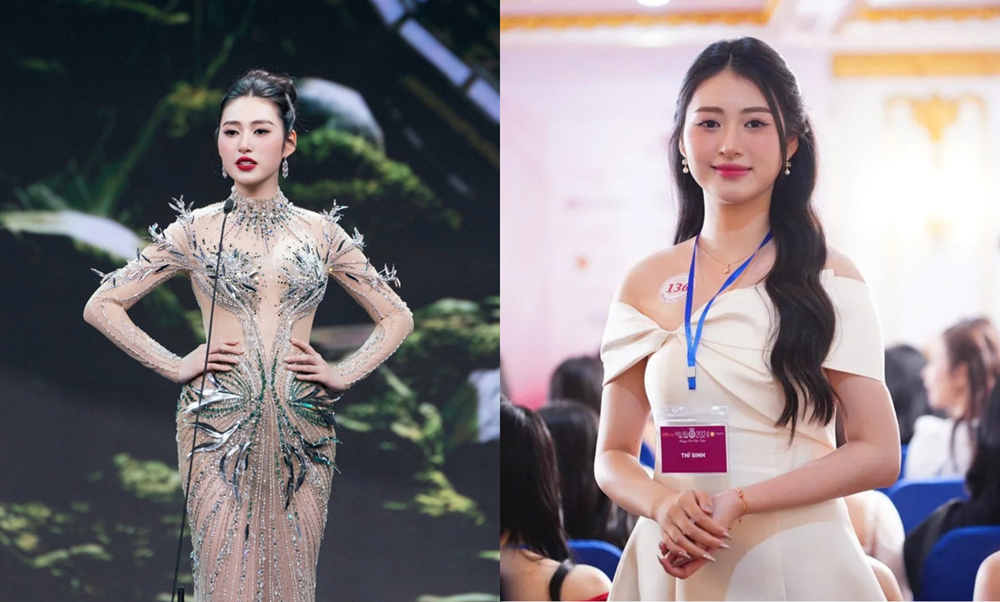 Nữ sinh 19 tuổi vừa chính thức trở thành Hoa hậu Trái đất Việt Nam 2025, bố là Thượng tá quân đội, từng mặc cảm về chiều cao ‘khủng’ - ảnh 4