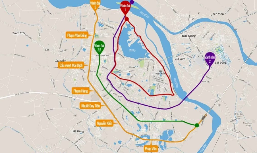Chi tiết những tuyến đường thuộc Vành đai 1 sắp cấm xe máy chạy xăng dầu - ảnh 3