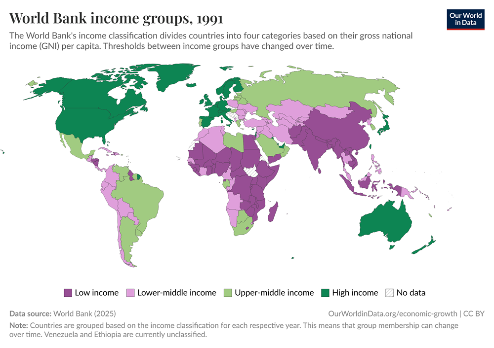 Các quốc gia được phân loại giàu – nghèo như thế nào? - ảnh 1