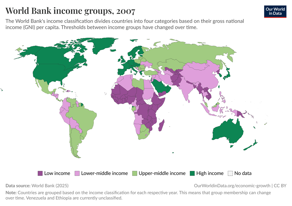 Các quốc gia được phân loại giàu – nghèo như thế nào? - ảnh 2