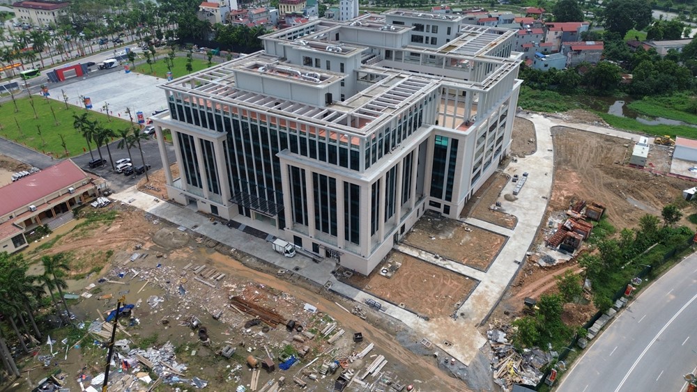 Sắp khánh thành trụ sở xã lớn nhất Thủ đô rộng 5ha, tổng đầu tư lên tới 530 tỷ đồng - ảnh 6