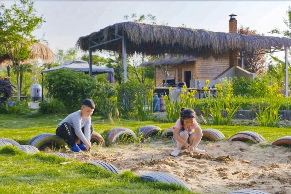 Giám đốc ‘bỏ phố về quê’ xây nông trại hơn 133.000m2 để ‘chữa lành’, hoàn thành sau 3 năm tự tay xây dựng - ảnh 4