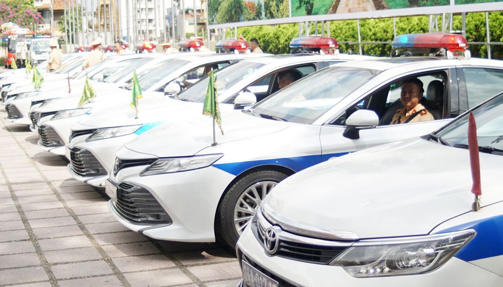 Hôm nay, Thủ đô chính thức tiếp nhận 660 cán bộ, chiến sĩ CSGT cùng gần 100 phương tiện làm nhiệm vụ trọng đại của Tổ quốc - ảnh 2