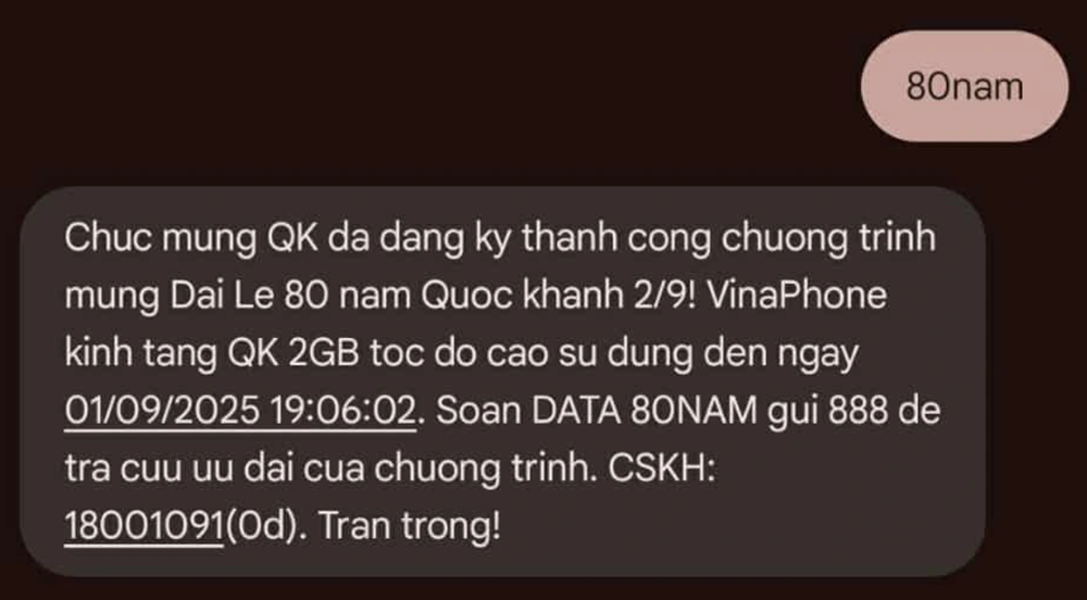 2 nhà mạng lớn nhất Việt Nam tặng 80.000 điểm thưởng, miễn phí 5G, tin nhắn và phút gọi: Làm ngay thao tác sau để nhận ưu đãi! - ảnh 3