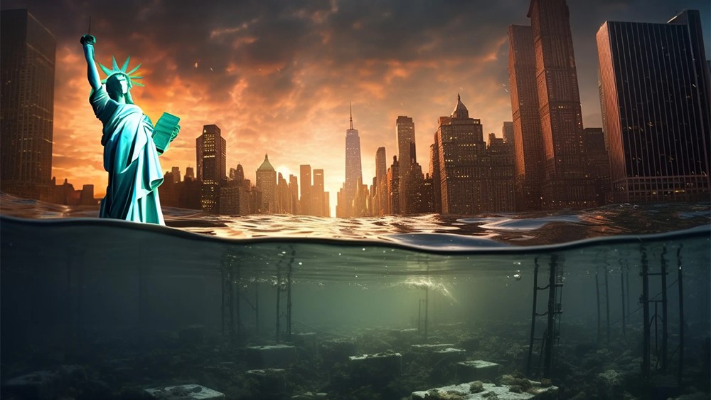 Chịu sức nặng tương đương 140 triệu con voi, thành phố giàu nhất thế giới đang chìm dần - ảnh 2