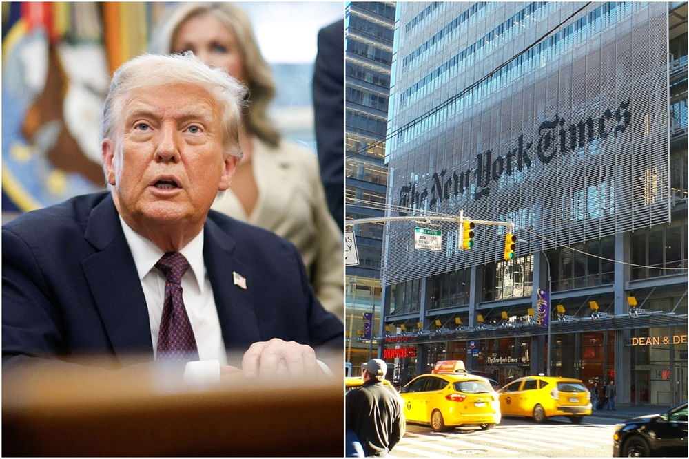 Ông Trump kiện tờ báo lớn thứ 2 của Mỹ, đòi bồi thường 15 tỷ USD - ảnh 1