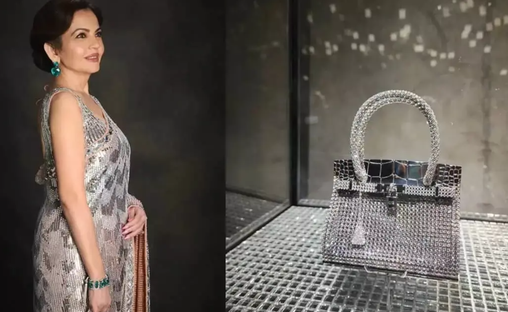 Vợ tỷ phú giàu nhất châu Á xách chiếc túi đính hơn 3.000 viên kim cương - ảnh 2