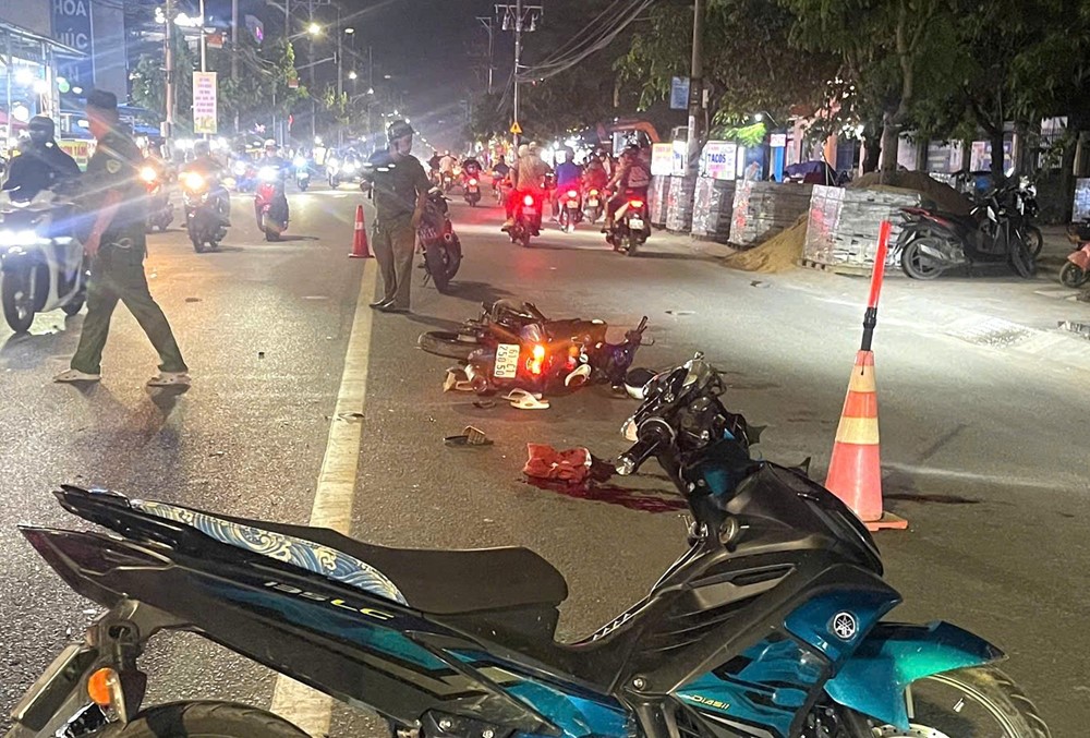 Cán bộ công an phường tử vong do tai nạn giao thông - ảnh 1