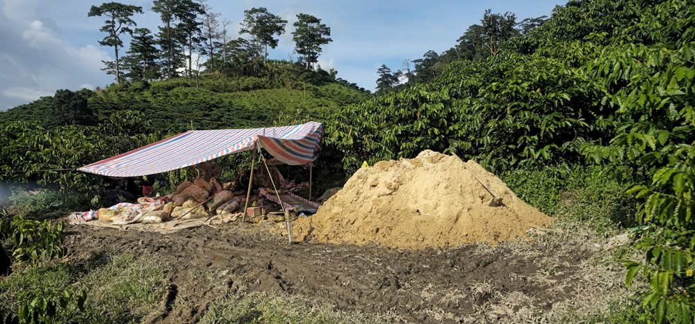 Tập kích, khống chế Bùi Văn Thanh và đồng bọn, tịch thu 18 cây vàng, 110 bao quặng - ảnh 3