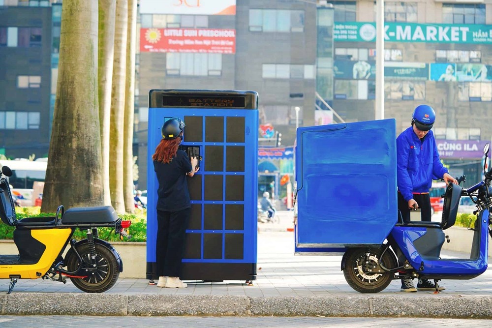 Đô thị Trung Quốc dày đặc trạm đổi pin, xe điện được ‘nạp đầy’ chỉ trong vài phút - ảnh 1