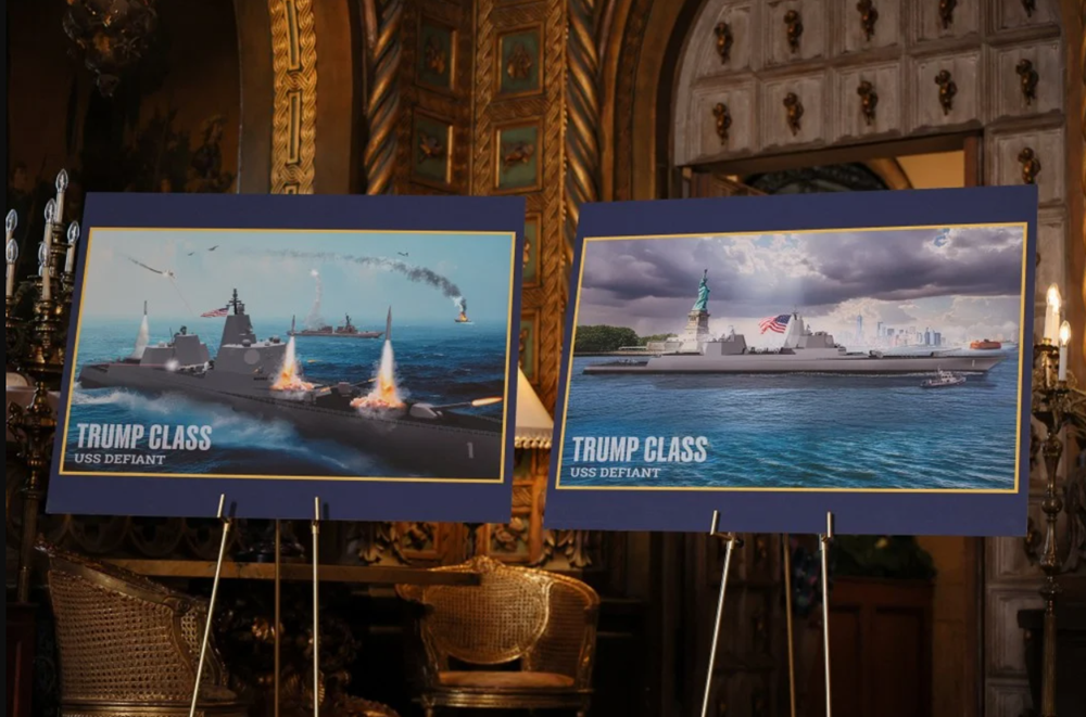 Mỹ đóng thiết giáp hạm mới mang tên ông Trump - ảnh 2