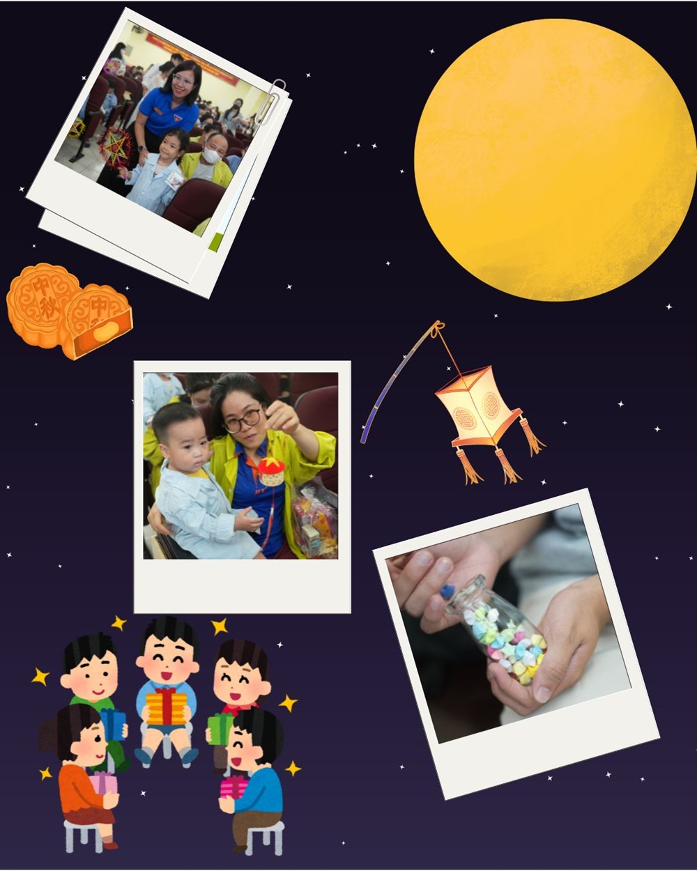 Trung thu “Mộng Nguyệt” mang ấm áp đến bệnh nhi Bệnh viện Phổi Trung ương - ảnh 2