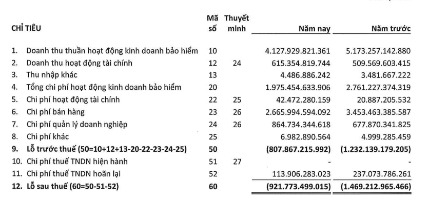 Sau thanh tra, Sun Life Việt Nam báo lỗ sau thuế thêm 921 tỷ đồng năm 2023 - ảnh 1