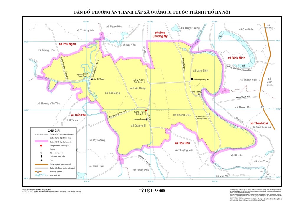 Danh sách 126 xã phường trực thuộc Thành phố Hà Nội - ảnh 75