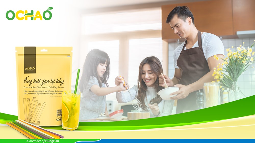 Ống hút gạo OCHAO: An toàn cho trẻ, bền vững cho tương lai - ảnh 1