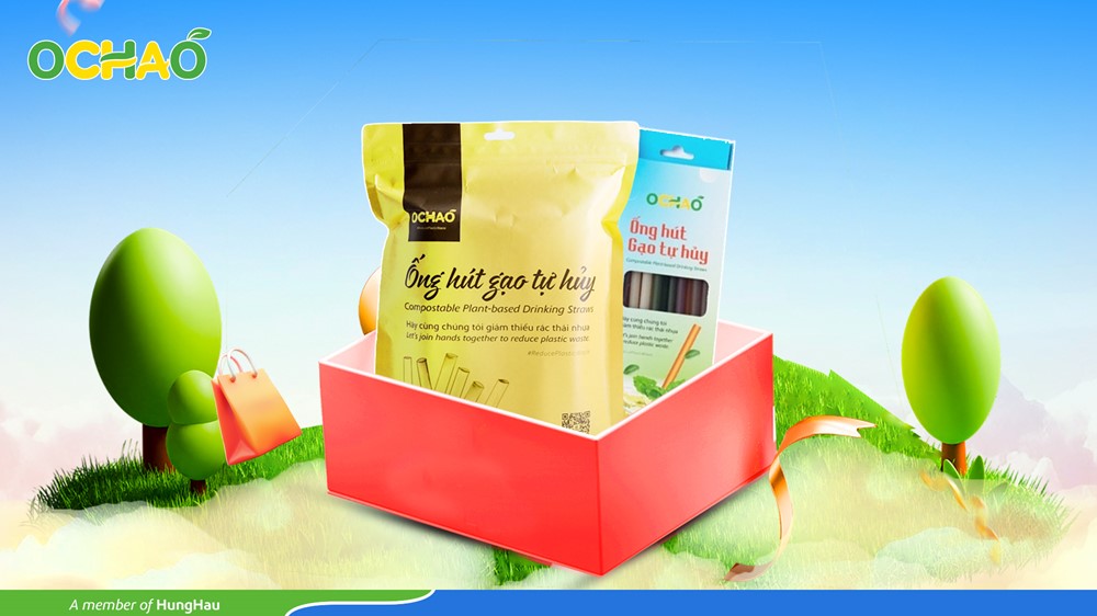 Ống hút gạo OCHAO: An toàn cho trẻ, bền vững cho tương lai - ảnh 2